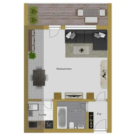 Apartamento Rohrerliving #2 - Pur, Balkon Und Panorama Bad Herrenalb